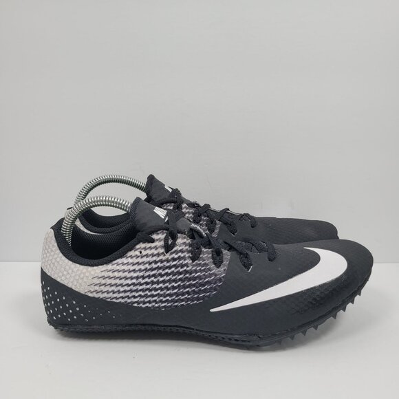 Nike Zoom Rival S Sprint Racing Men's Black Spikes Shoes 806554-011 US Size 10 - Picture 1 of 9